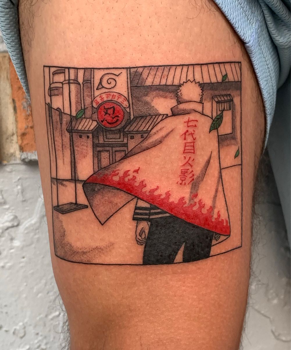 Tattoo uploaded by Marlon • Naruto manga panel! • Tattoodo