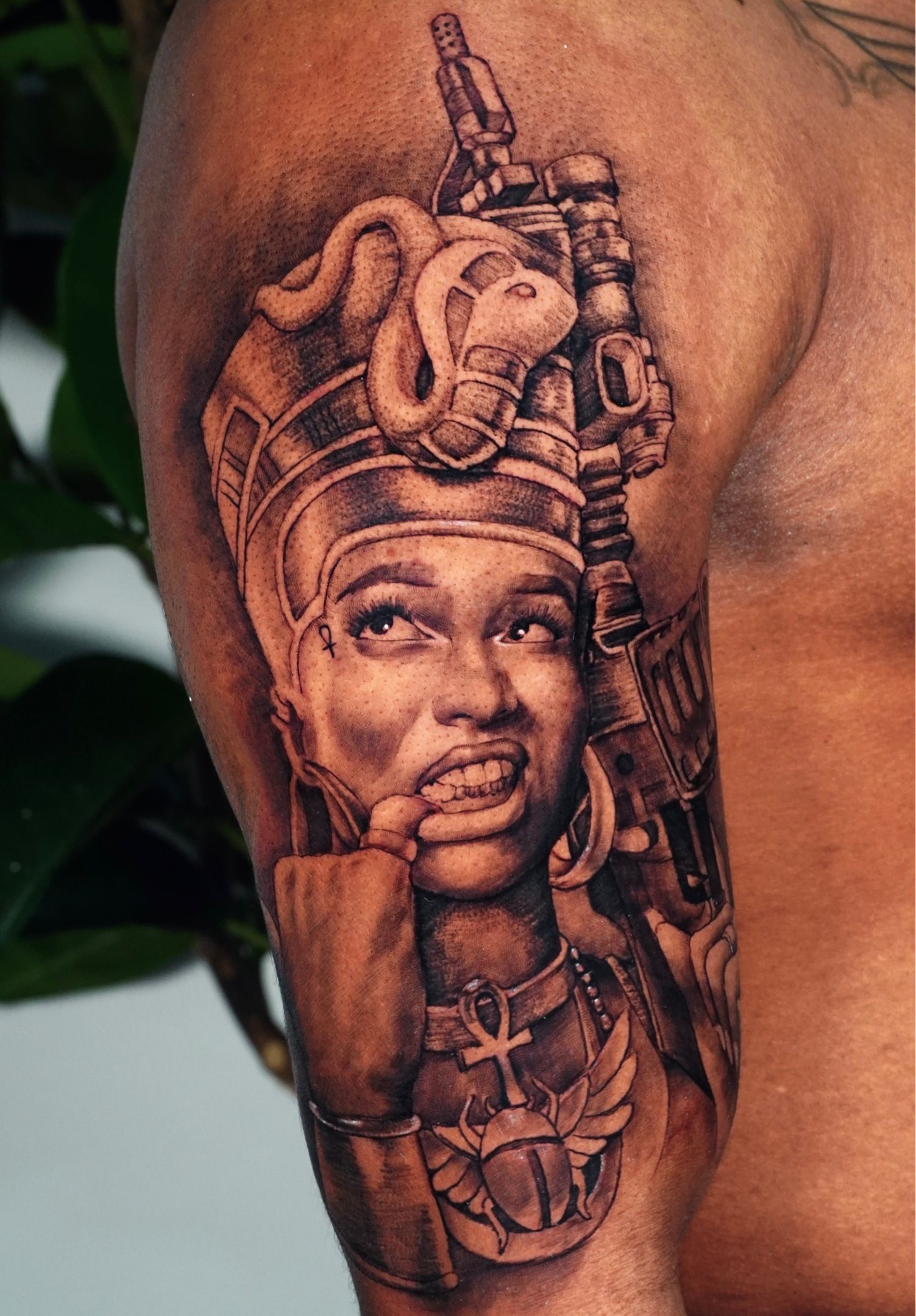 15 African Queen Tattoo Designs And Pictures