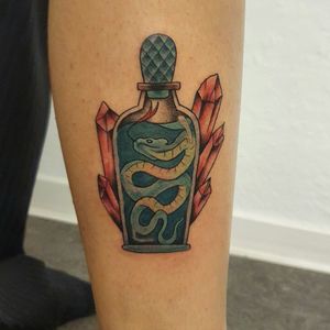 Snake in the bottle 