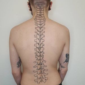 Spine on spine