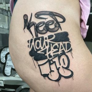 Tattoo Uploaded By Gabriel Souza Keep Your Head Up Tattoodo