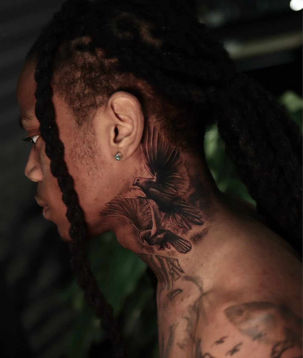 Tattoo uploaded by @Grs artist • doves tattoo black and grey • Tattoodo