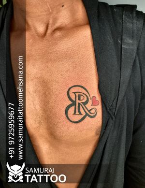 R logo tattoo |R tattoo |R font tattoo |R font tattoo design