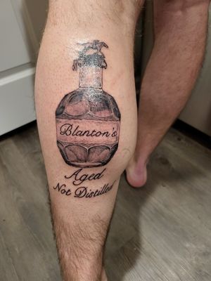 A bottle of Blantons for my family in the Bourbon bloodline. 