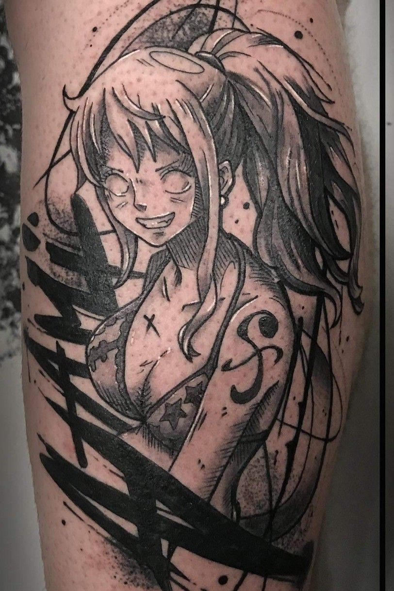 FYeahTattooscom  Tattoo related to the anime One Piece Ink by  One  piece tattoos Pieces tattoo Shoulder piece tattoo