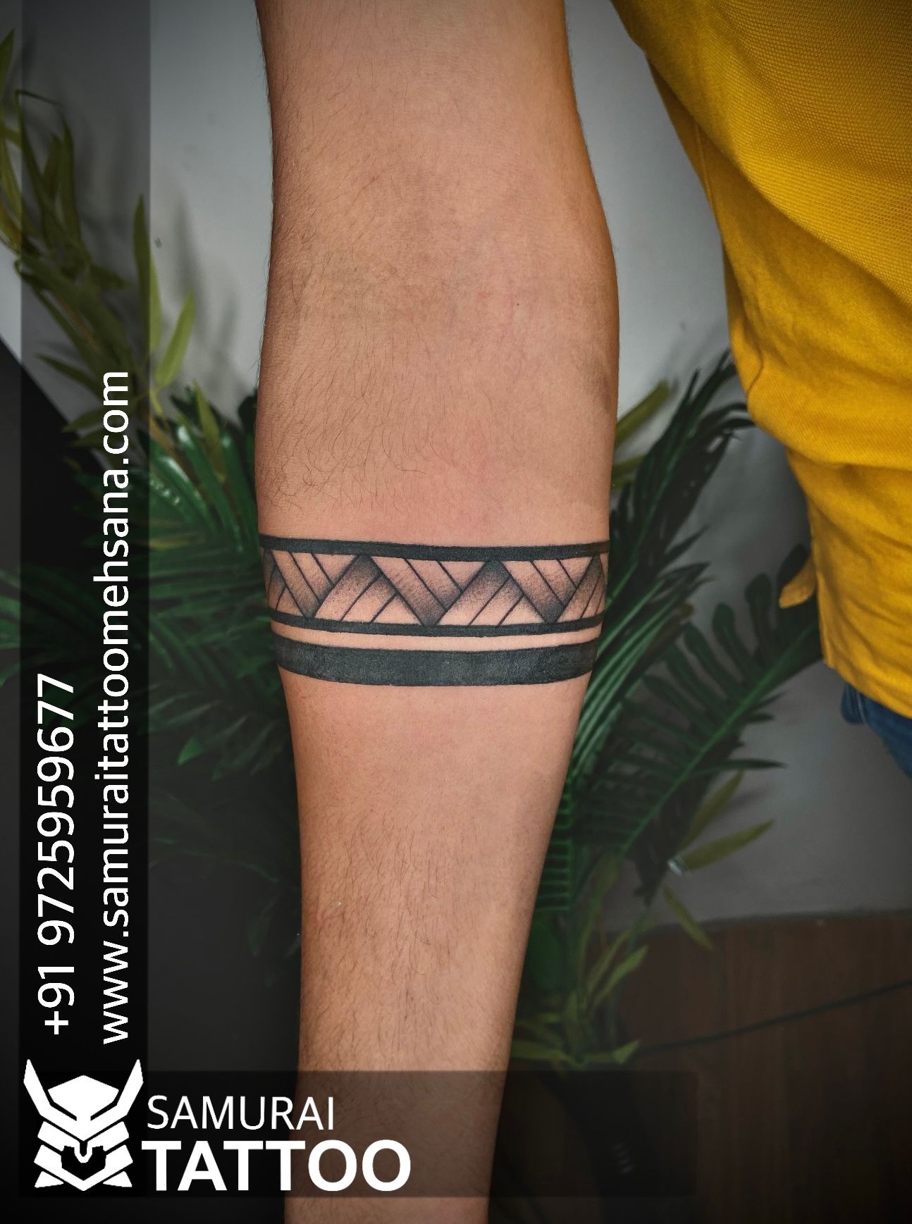 Wrist band tattoo customised... - Skin Machine Tattoo Studio | Facebook