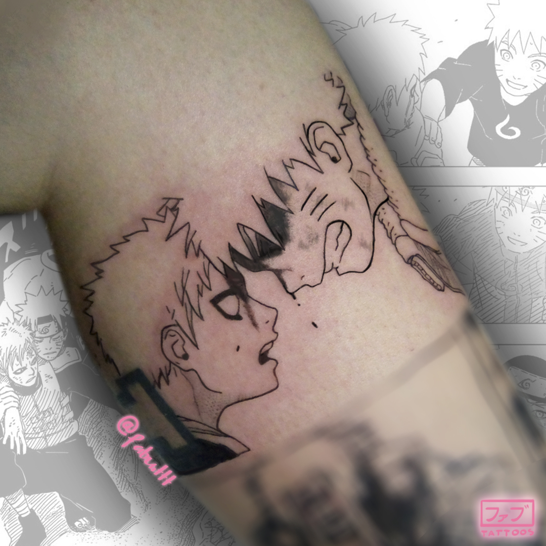 Tattoo uploaded by FABU • ANIME TATTOOs • GAARA ______ Anime