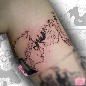 💎GAARA Naruto TATTOO💎 by @carlospovartattoo 