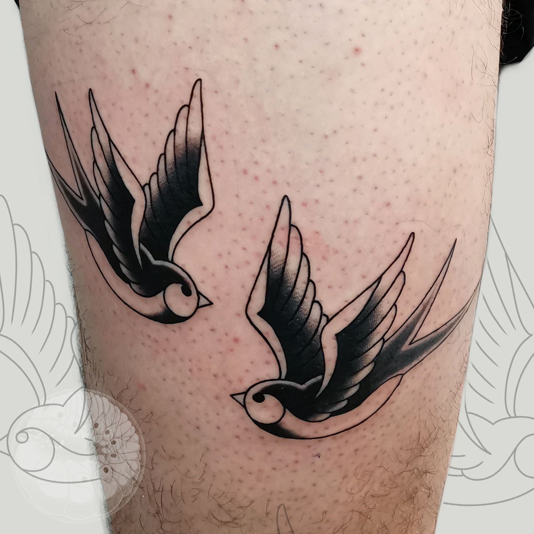 Tattoo Ideas Sparrows and Swallows  TatRing