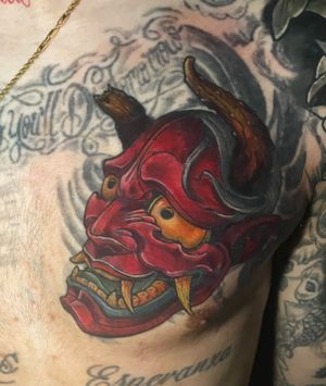 Hannya mask blast over!