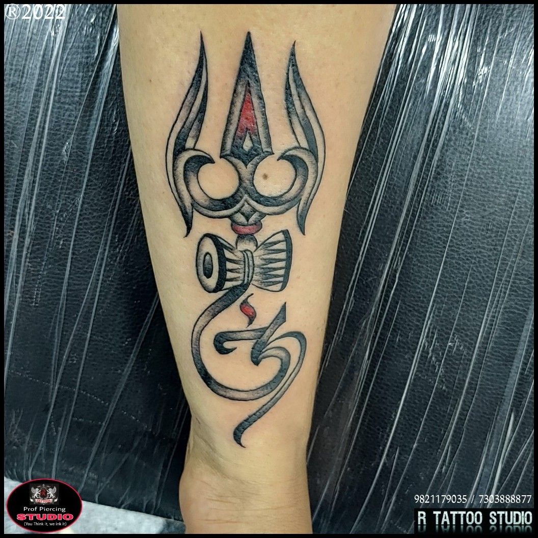 Discover 87+ about mahakal tilak tattoo super cool .vn