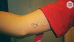 Paper Rocket Tattoo Tattoo by: Bharath Tattooist For Appointments and Bookings Contact 8095255505 "Tattoo Gallery" 'Get Inked or Die Naked' #rocket #paperrocket #paperrockettattoo #minimalistictattoos #smalltattoos #airplanetattoo #rockettattoos #rocketlovers #girlslegtattoos #tattoolovers #trendingtattoo #trending #trendingtattoos #crazytattoos #bharathtattooist #tattoo #tattooart #tattooartmagazine #mumbaitattoo #delhitattoo #indiantattoo #davamgeretattoo #davangere #davanagere #karnataka