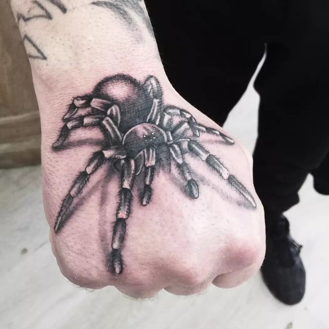 Pin by Amber Klis on Ink | Tattoos, Spider tattoo, Tatting