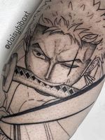 Super Zoom ~ Zoro Work In Progress | One Piece Tattoo