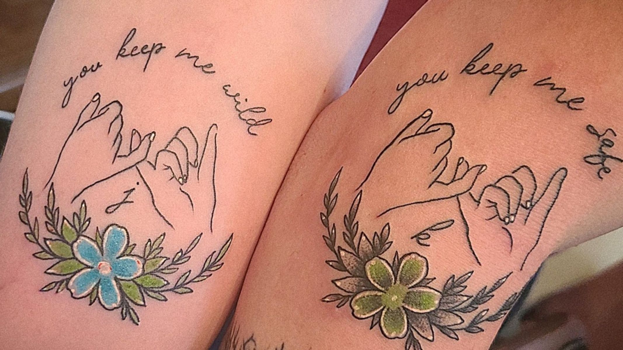 Tattoo uploaded by Jackie • Matching tattoos Thanks for looking ✌️ • Tattoodo Tattoo uploaded by Jackie • Matching tattoos Thanks for looking ✌️ • Tattoodo