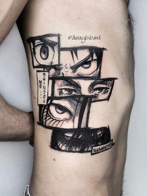 Attack On Titan | Eren Yeager Evolution Tattoo