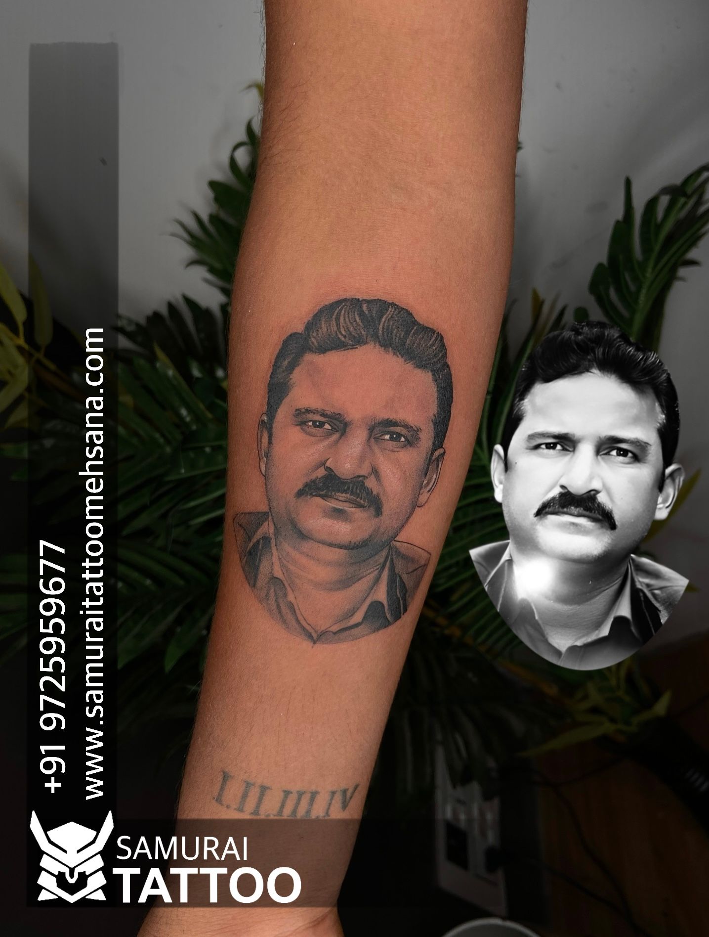 MOM PORTRAIT TATTOO | CRAZY INK TATTOO & BODY PIERCING SURAT in Surat, India