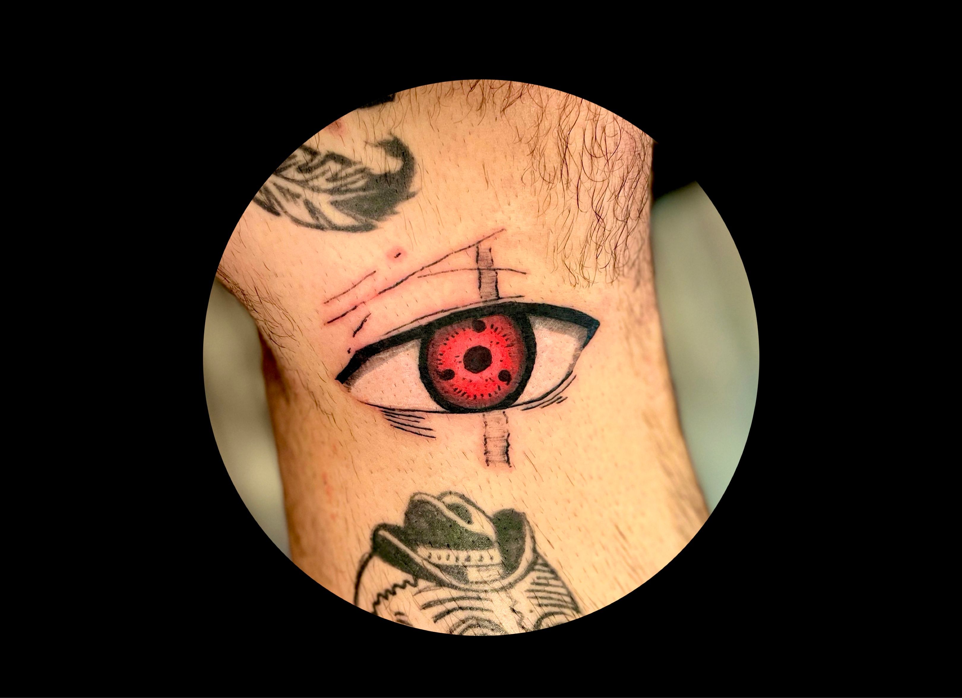 Sharingan #eye | Eye tattoo, Anime eyes, Wand tattoo