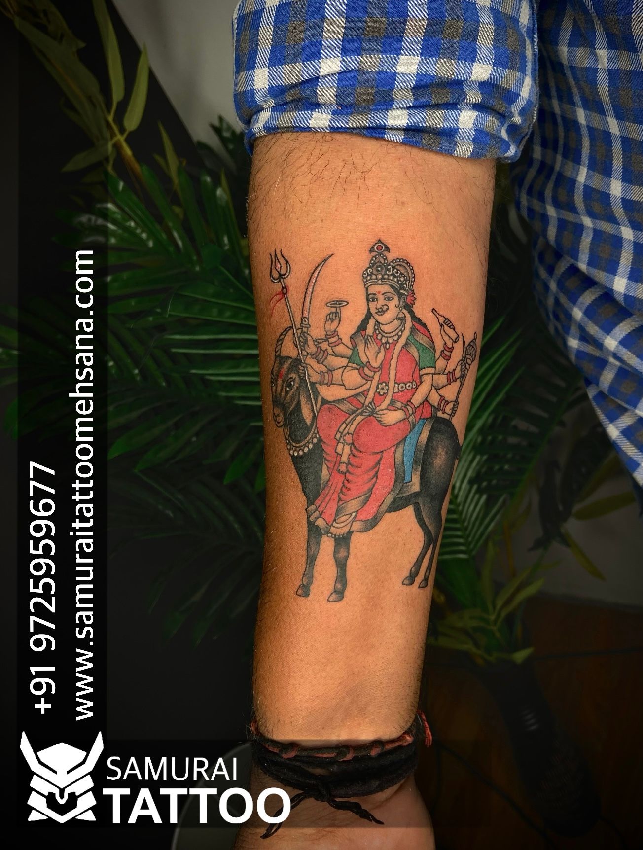 Chamund maa tattoo |Chamunda tattoo |Maa chamunda tattoo |Chamunda mataji  nu tattoo | Tattoos, Samurai tattoo