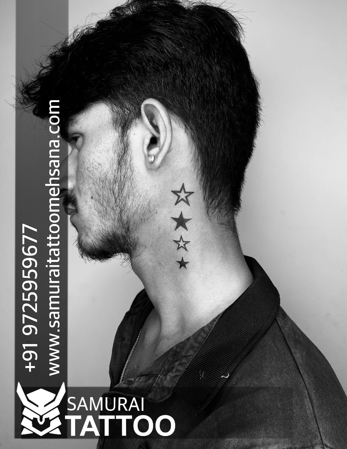 Three Stars Temporary Tattoo - Set of 3 – Tatteco