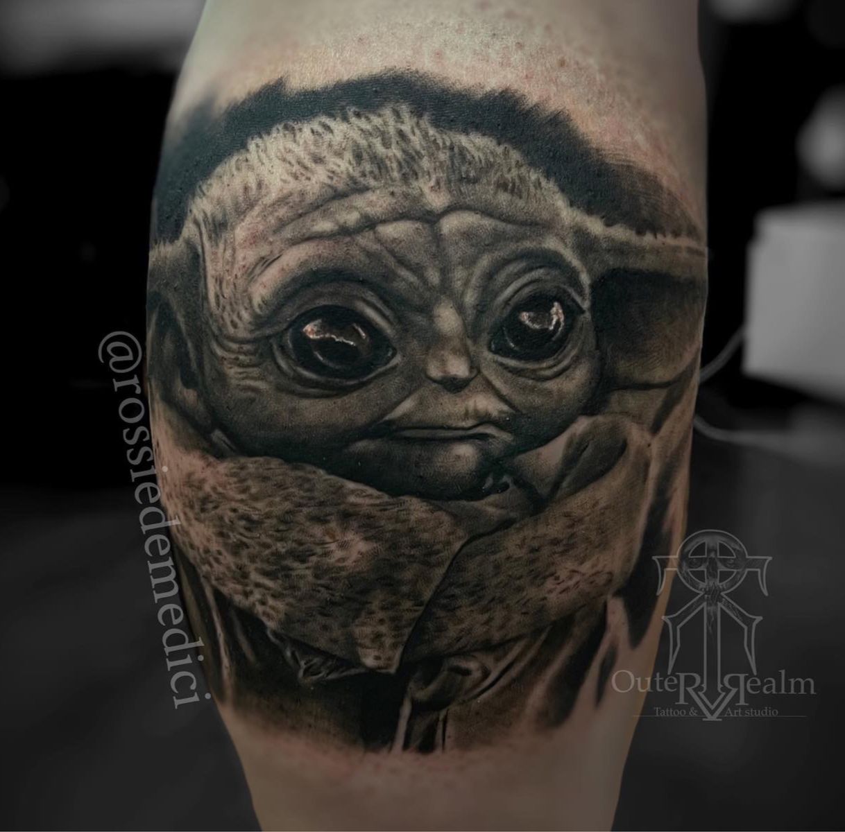 My baby Yoda tattoo : r/BabyYoda