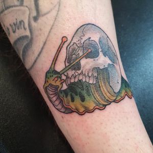 Snail skull by me