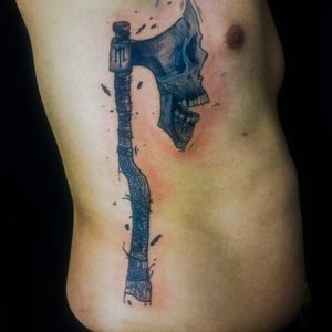 medieval weapons tattoos