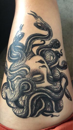 Medusa by Israel Celli at Tattoo Garden in The Hague 