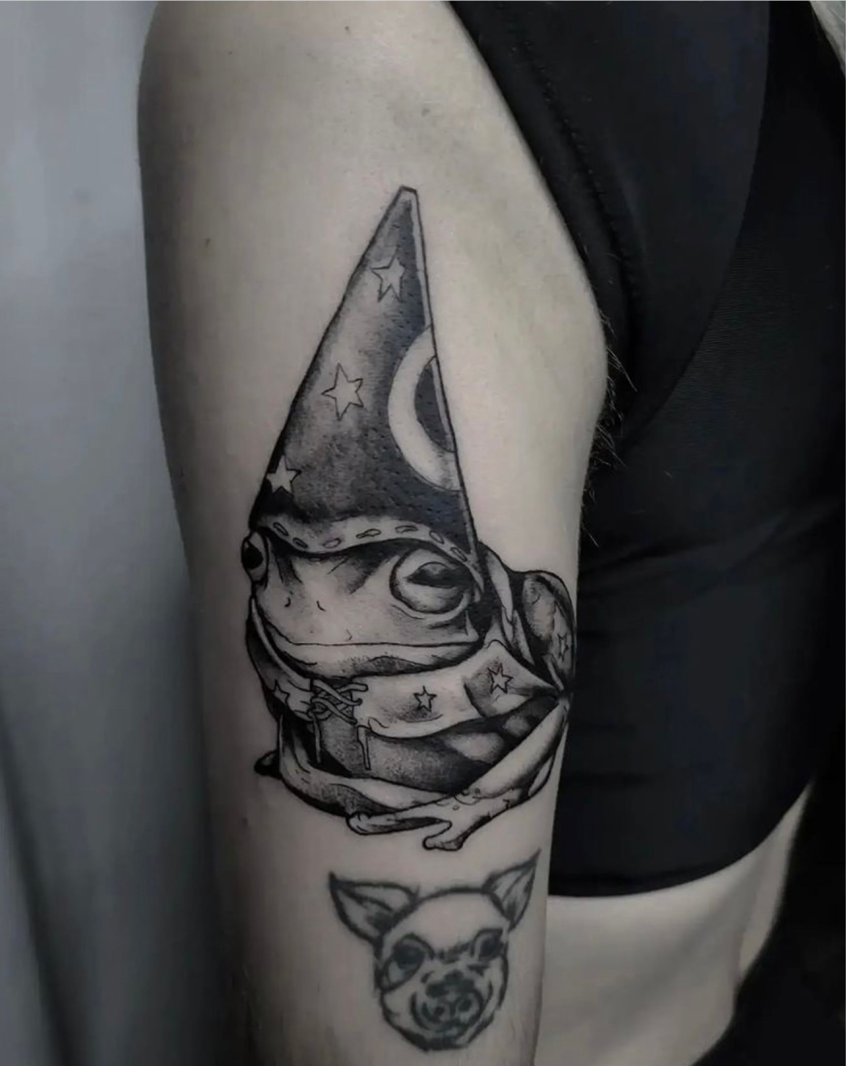 cj on Twitter Frog Wizard  done by Adam Knowles Reign amp Hail Tattoo  Manchester httpstcoKMYsNy1X9l  Twitter