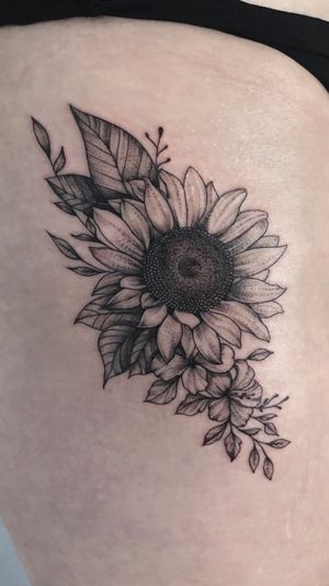 Sunflower at Ink District in Amsterdam
