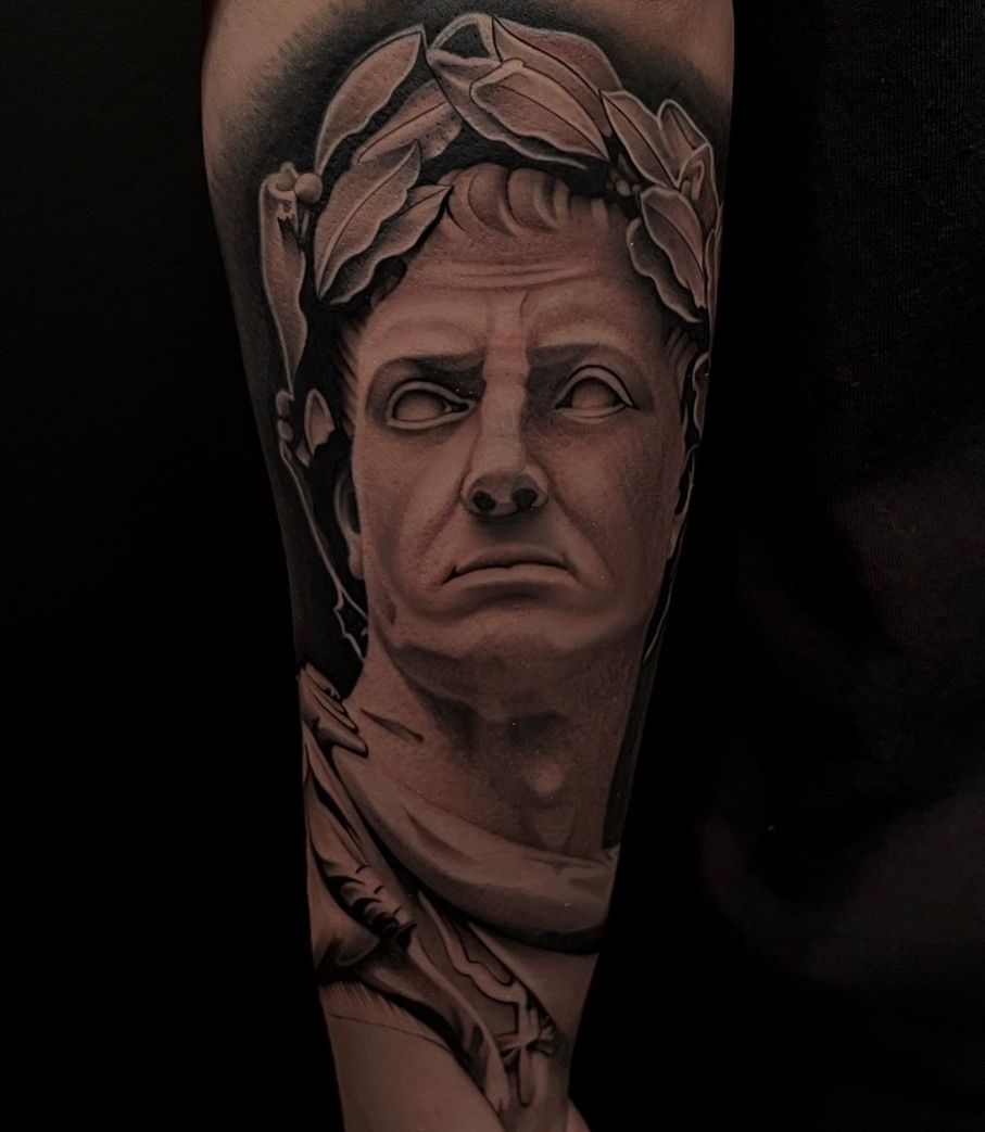 David Jay Kai  Gaius Julius Caesar tattoo by David Jay Kai Feel free to  like it and share it  Facebook
