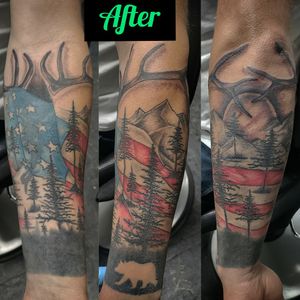Fix up tattoo I did. Tattoo by tattoobyanthony at the tattoo shop twin falls