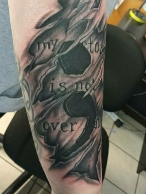 Suicide awareness tattoo . Tattoo by tattoobyanthony at The Tattoo Shop in twin falls Idaho 