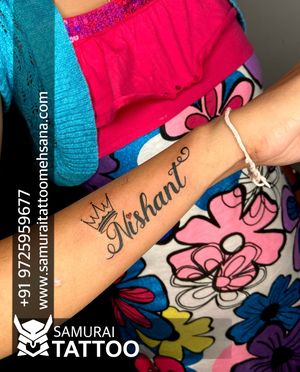 Nishant name tattoo |Nishant tattoo |Nishant name tattoo ideas 
