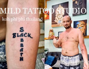 #blacksabbath #fonttattoo #tattooart #tattooartist #bambootattoothailand #traditional #tattooshop #at #mildtattoostudio #mildtattoophiphi #tattoophiphi #phiphiisland #thailand #tattoodo #tattooink #tattoo #phiphi #kohphiphi #thaibambooartis  #phiphitattoo #thailandtattoo #thaitattoo #bambootattoophiphihttps://instagram.com/mildtattoophiphihttps://instagram.com/mild_tattoo_studiohttps://facebook.com/mildtattoophiphibambootattoo/MILD TATTOO STUDIO my shop has one branch on Phi Phi Island.Situated , Located near  the World Med hospital and Khun va restaurant