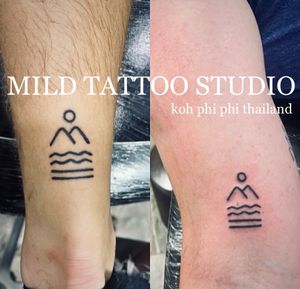 Tattoo by MILD tattoo at phi phi Island thailand