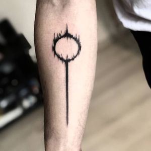Tatuaj negru A Touch Of Ink