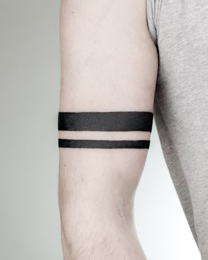 Tatuaj brățară neagră A Touch Of Ink