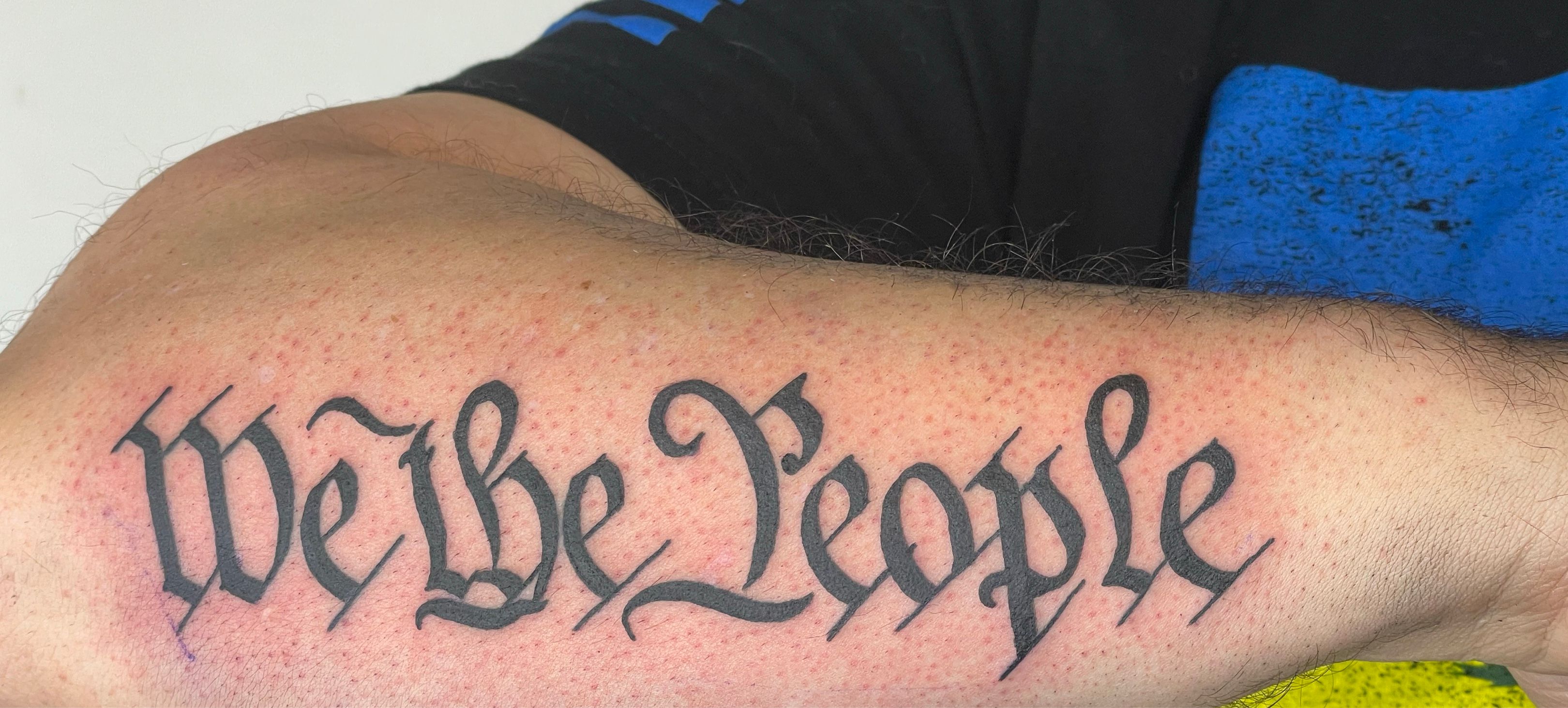 60 We The People Tattoos For Men  YouTube