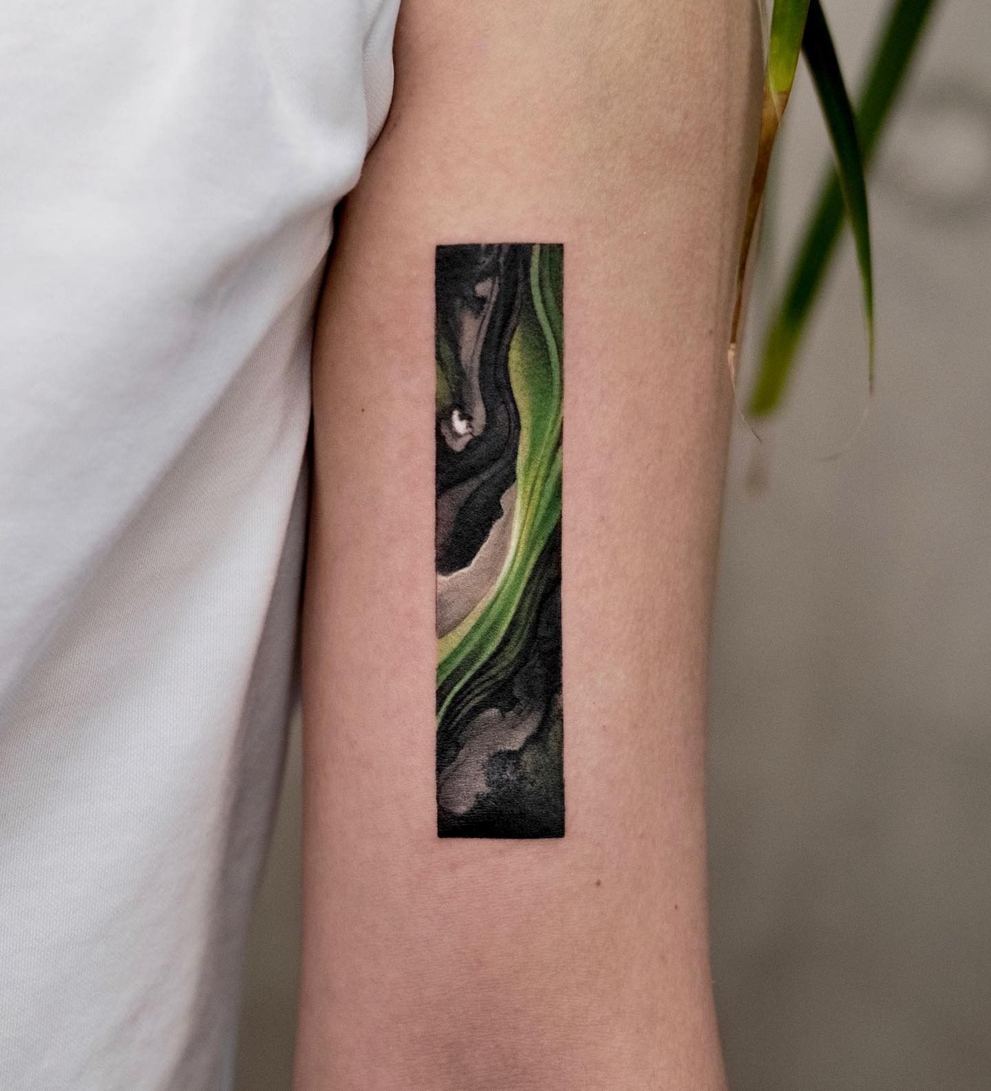 watercolor yellow-green pine tree tattoo | Tree tattoo designs, Watercolor  tattoo tree, Tree tattoo