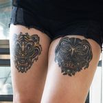 Tigre Coreano y Perro Cazafantasmas! 🐯🐶 curado(healed) / Diseños disponibles para tatuar! ; Estaré trabajando como invitado unas semanas en @trecetattoo_malaga . Si quieres tatuarte conmigo, mándame un DM con tu idea o escríbeme a paixletattooer@gmail.com o @tattoodo.app . ; Consultation in English & Deutsch ; #customtattoo #wannado #tattoo #tatuaje #tatuador #estudiodetatuajes #tattoodesign #tattooideas #tattoomalaga #malagatattoo #tattooberlin #berlintattooers #tattoodo #tttism #tattooed #inked #tattoolife #taot #traditionaltattoo #neotraditinal #neotraditionaltattoo #tattooworkers #neotrad #neotradsub #ntgallery #cazafantasmas #tigretattoo #tattoolover #coreano #colortattoo