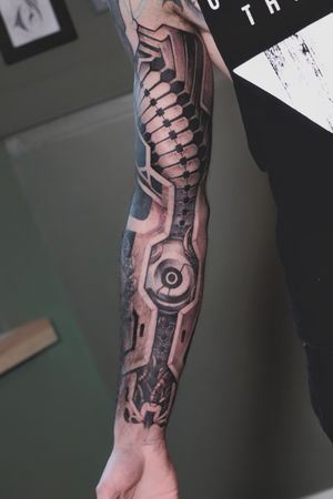 Cyberpunk sleeve