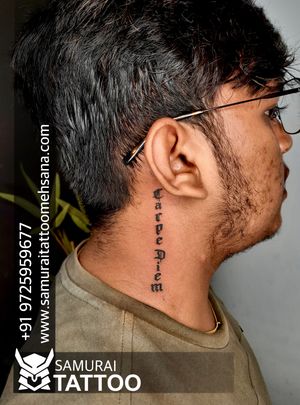 Carpediem tattoo |Carpediem name tattoo |Carpediem tattoo design