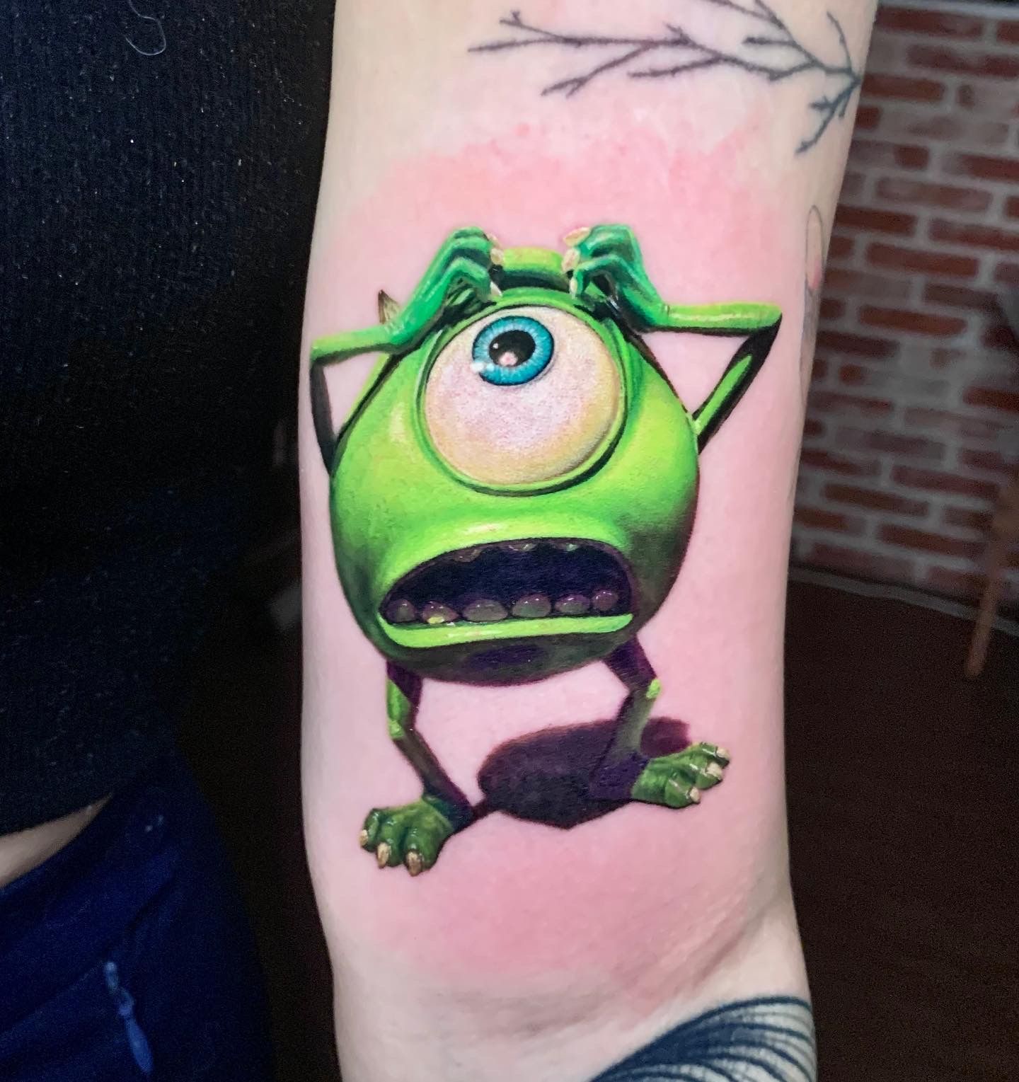 Aggregate more than 73 mike wazowski tattoo latest  incdgdbentre