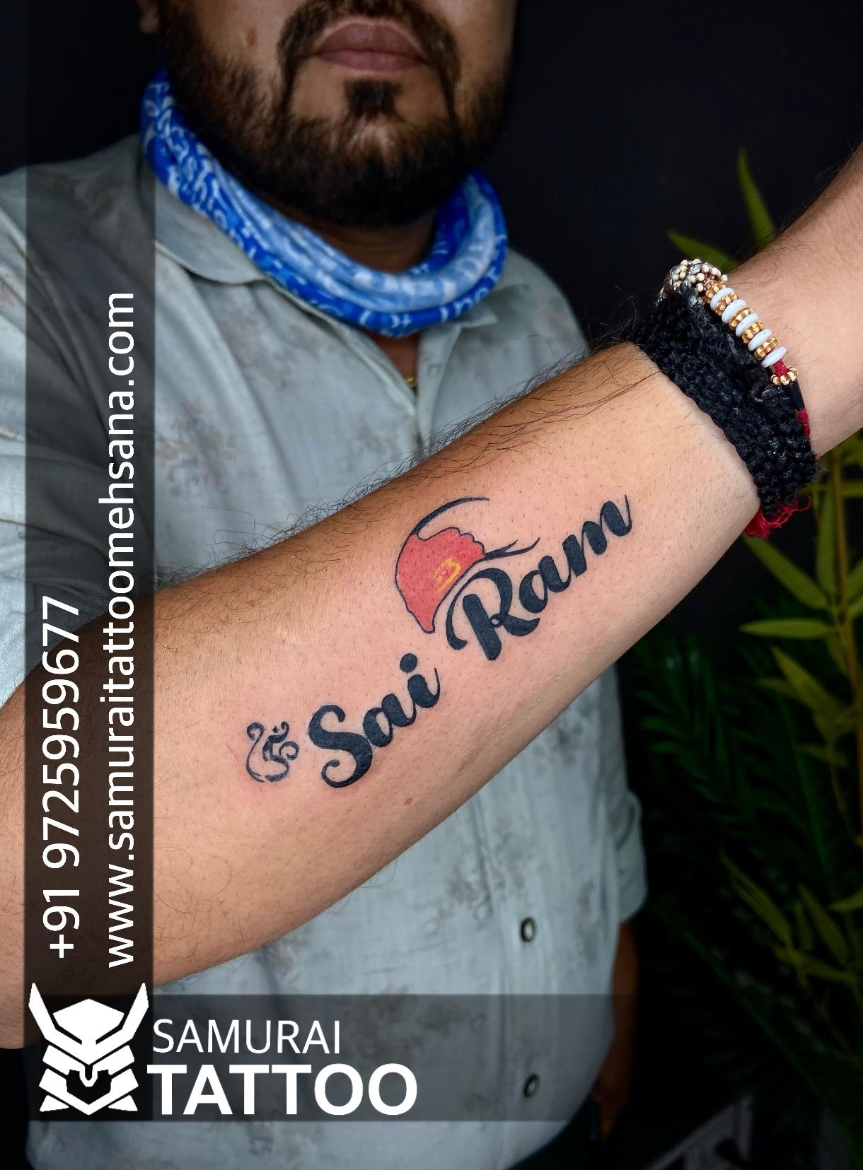 Jai Shri Ram Name Tattoo Made At Home  Shri Ram Tattoo Design  Ram Name  Temporary Tattoo  Shorts  YouTube