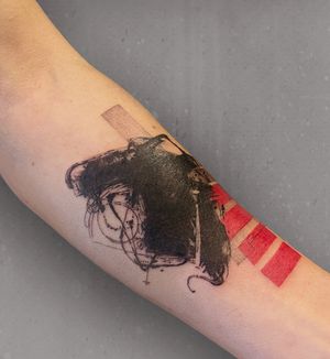 Abstract ink art tattoo