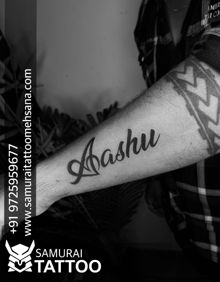 Tattoo uploaded by Vipul Chaudhary • Ashu name tattoo |Ashu tattoo ...