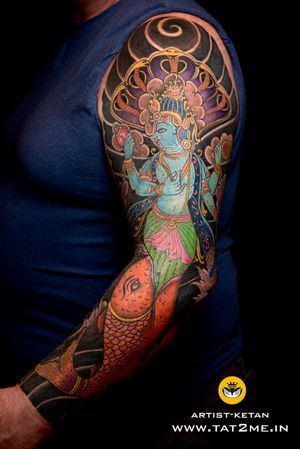Vishnu tattoo