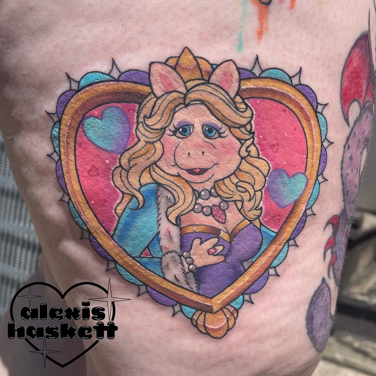 Toni Warman on Twitter REPOST  Miss Piggy on the lovely Lily about  12months back loved this one Definitely up for doing more Muppets  tattoos when Im back at work who is