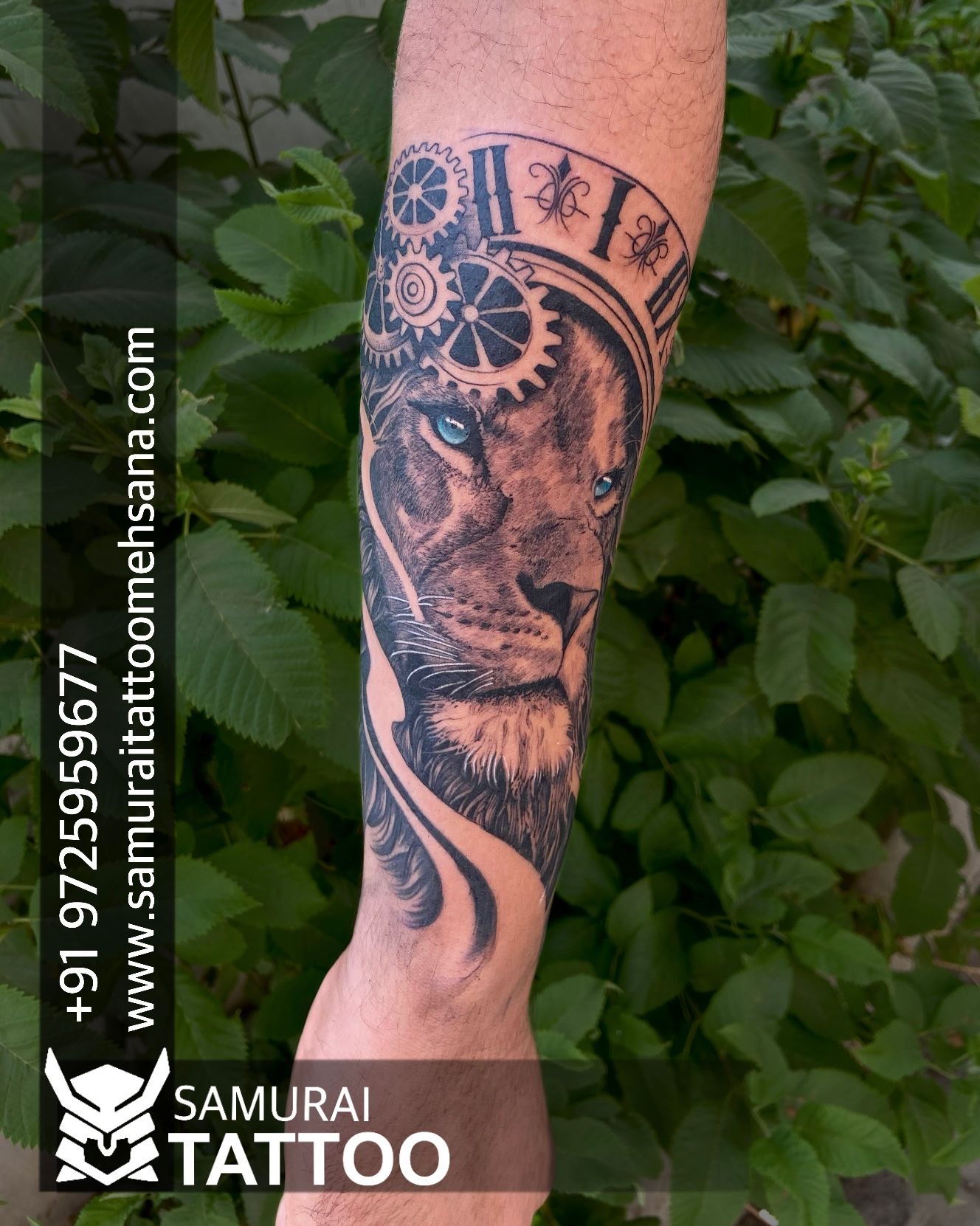 Temporary Tattoowala Full Hand Band Lion Animal Tattoo with Flower  Waterproof Temporary Body Tattoo  Price in India Buy Temporary Tattoowala  Full Hand Band Lion Animal Tattoo with Flower Waterproof Temporary Body